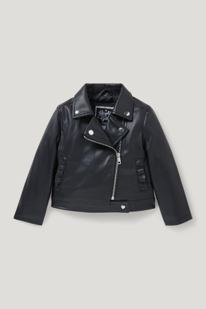 C&A Bici Faux Pelle Nere | 9873-BOZXK