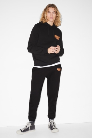 C&A Clockhouse Joggers Stranger Things Nere | 8635-JLGEK