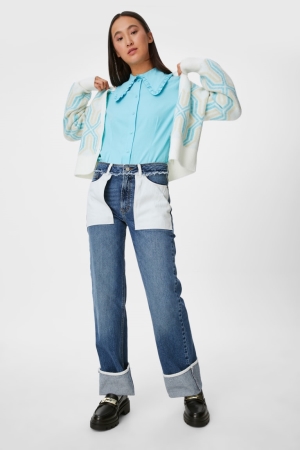 C&A Dritto Recycled Blu | 8570-CMVQX
