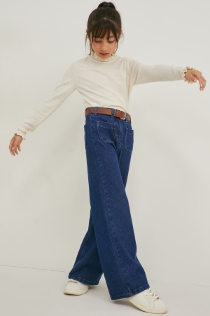 C&A Dritto With Belt Blu | 4130-WNTVX