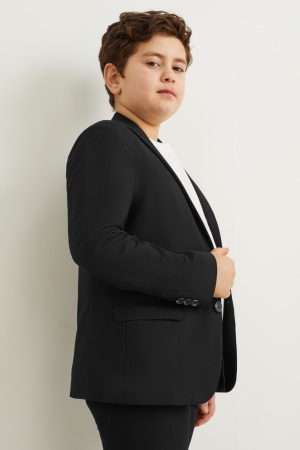 C&A Extended Sizes Mix-and-match Tailored Stretch Lycra® Nere | 8754-AWKYF