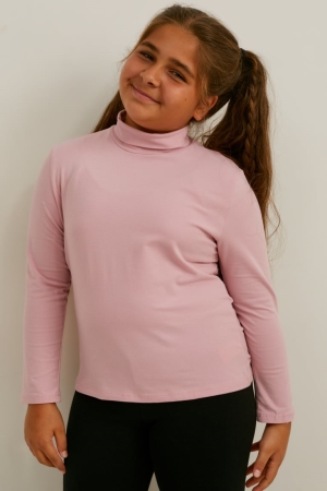 C&A Extended Sizes Multipack Of 4 Polo Neck Bianche | 1637-AXJVR