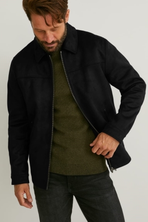 C&A Faux Scamosciate Nere | 0245-YTISJ