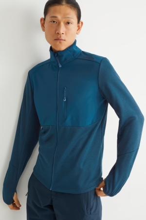 C&A Fleecejacke Verde Acqua Scuro | 3172-YZTHI
