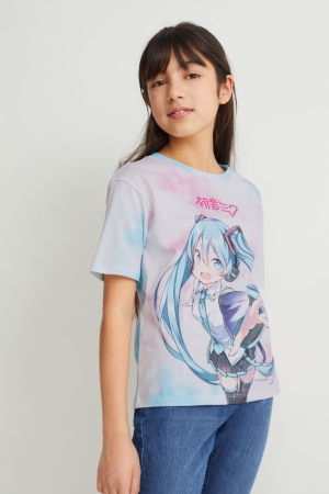 C&A Hatsune Miku Sleeve Viola Chiaro | 7256-DLJWP