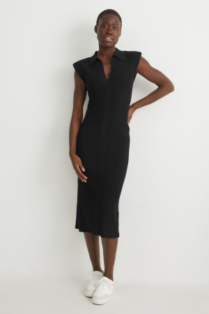 C&A Lavorato A Maglia With Livaeco™ Fibres Nere | 0713-PAHKZ