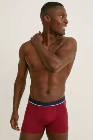C&A Multipack Of 5 Trunks Lycra® Bordeaux | 9462-REVYA