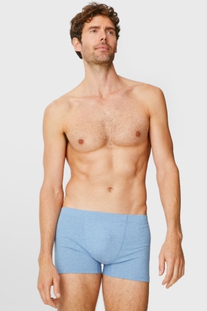 C&A Multipack Of 5 Trunks Organic Cotone Lycra® Blu | 5439-AUXGF