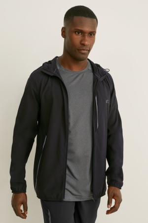 C&A Outdoor With Hood Flex Nere | 0782-BJKLE