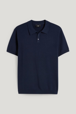 C&A Polo Blu Scuro | 0137-KWJFA