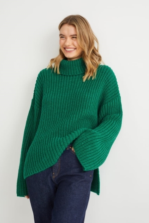 C&A Polo Neck Verdi | 4597-PVRMT