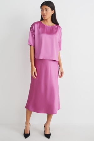 C&A Satin Viola Chiaro | 3802-KQDMU