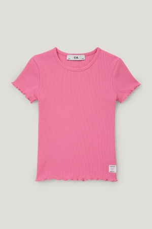 C&A Sleeve With In-conversion Cotone Rosa | 6574-IFNXD
