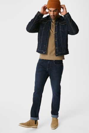 C&A Slim Lycra® Blu Blu Chiaro | 3521-QOEJI
