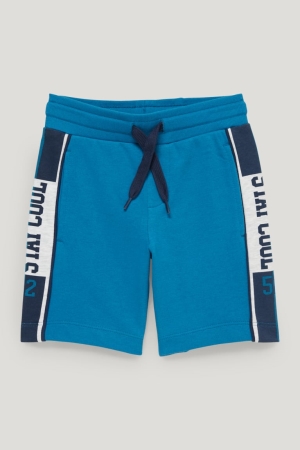 C&A Sweat Bermuda Blu | 5817-JPQUR
